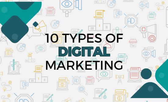 10 Types of Digital Marketing